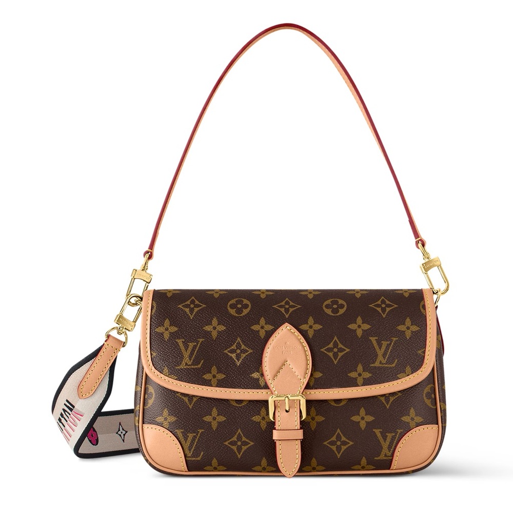 Louis Vuitton LV Monogram Crossbody Shoulder Bag Diane In Excellent Condition